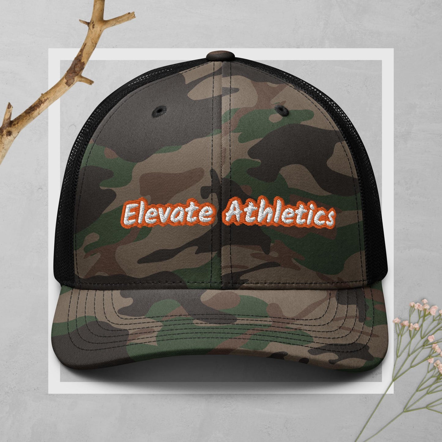 Elevate Trucker Hat (Camo Edition)