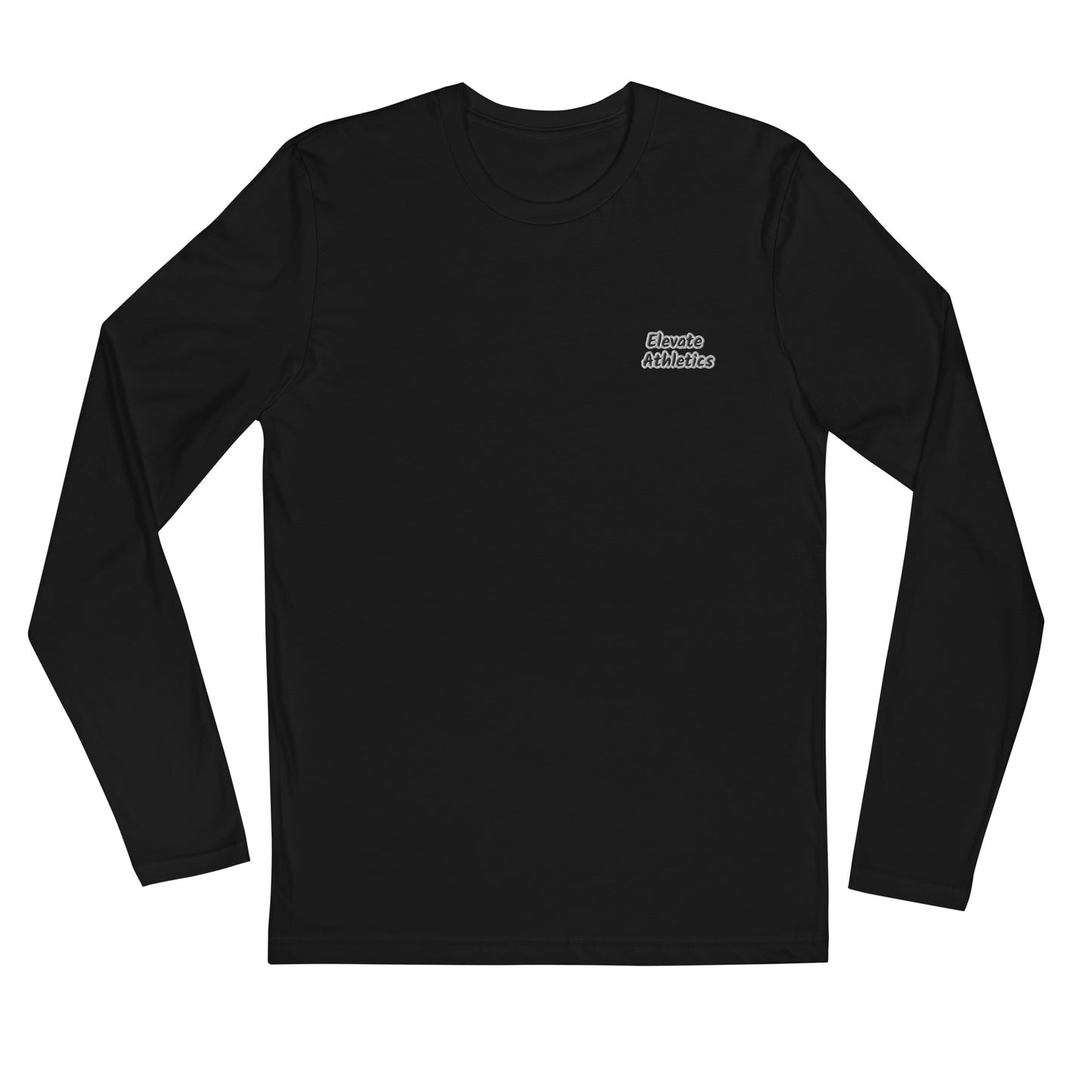 Elevate Long Sleeve Fitted Crew